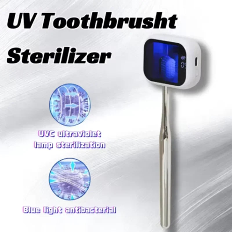 Portable UV Toothbrush Sanitizer