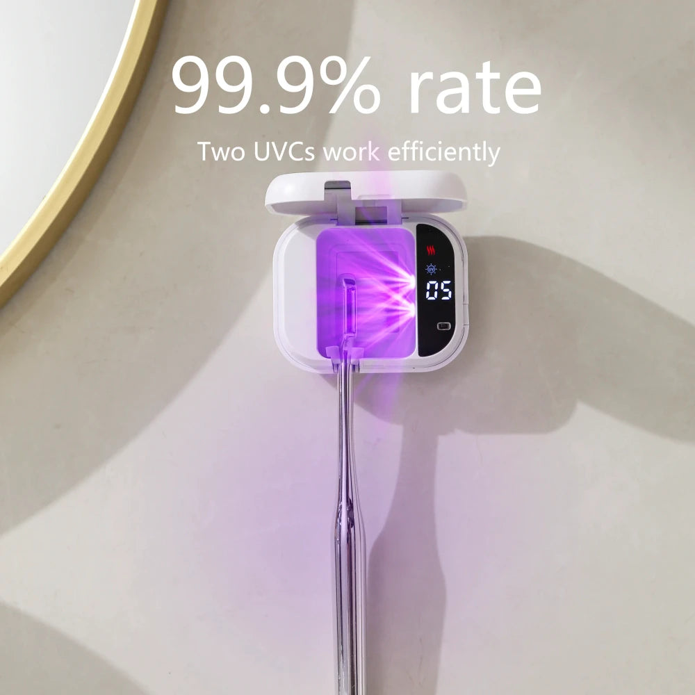 Portable UV Toothbrush Sanitizer