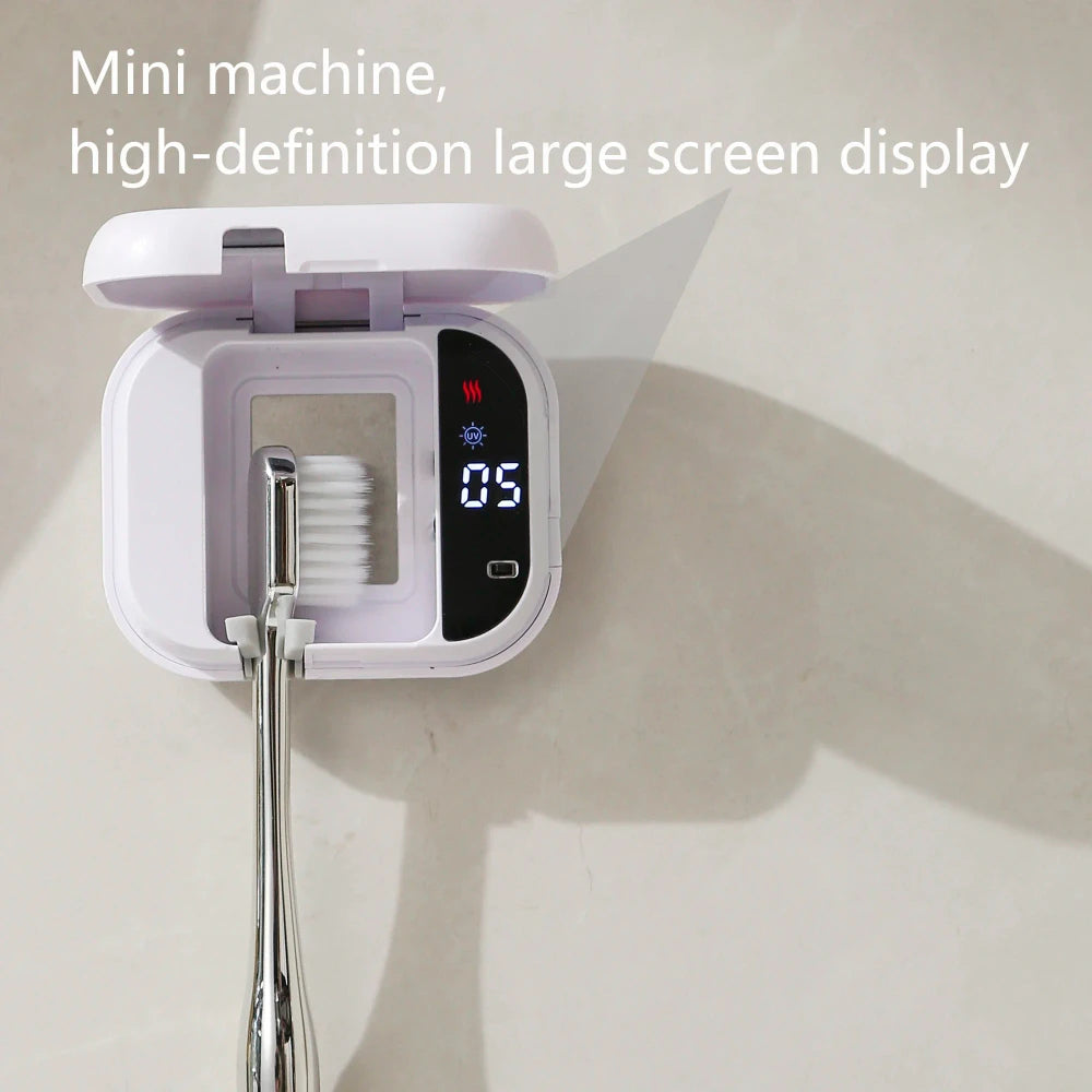 Portable UV Toothbrush Sanitizer