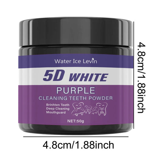 Purple Teeth Whitening Powder