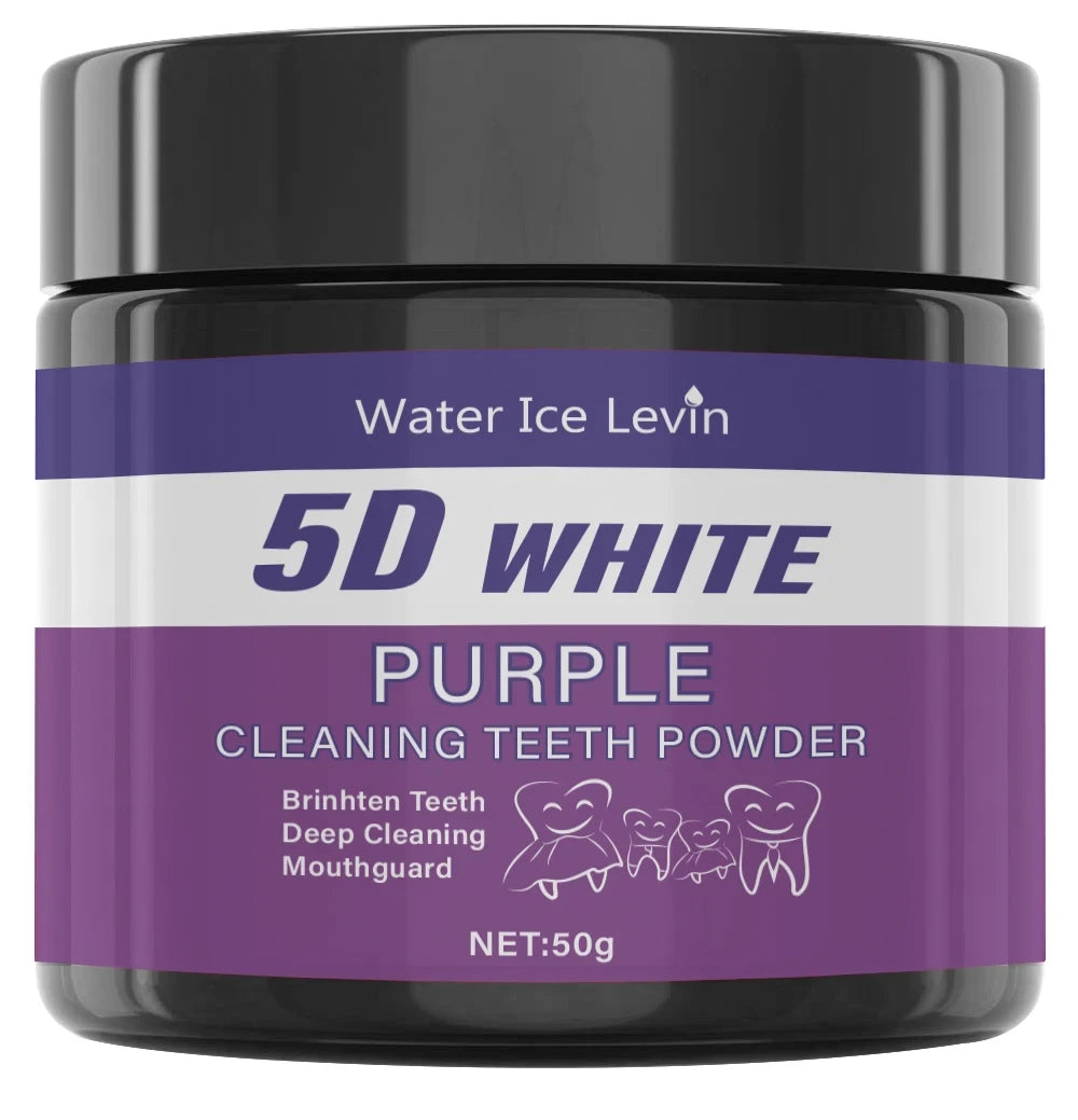 Purple Teeth Whitening Powder