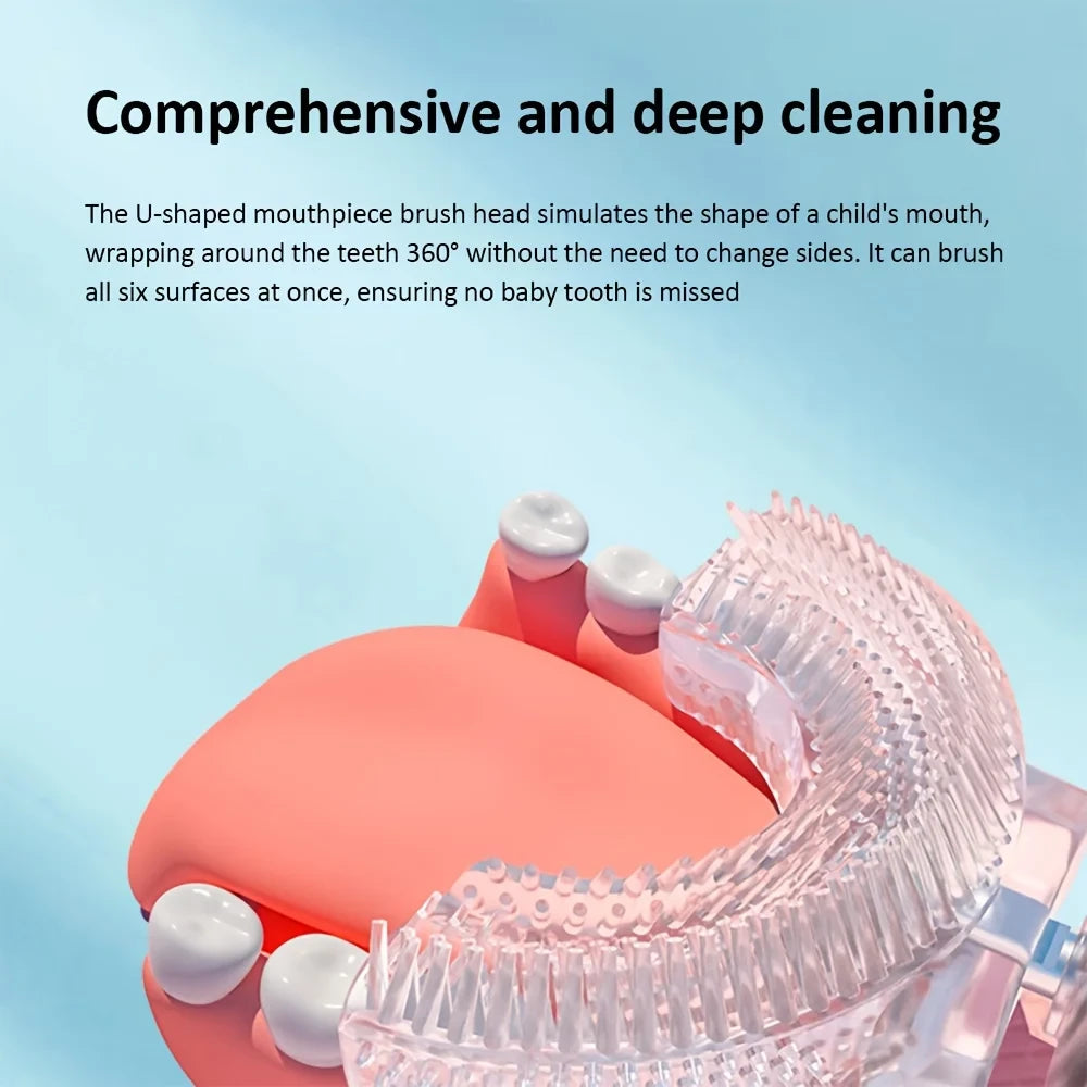 Rechargeable U-Shaped Electric Toothbrush