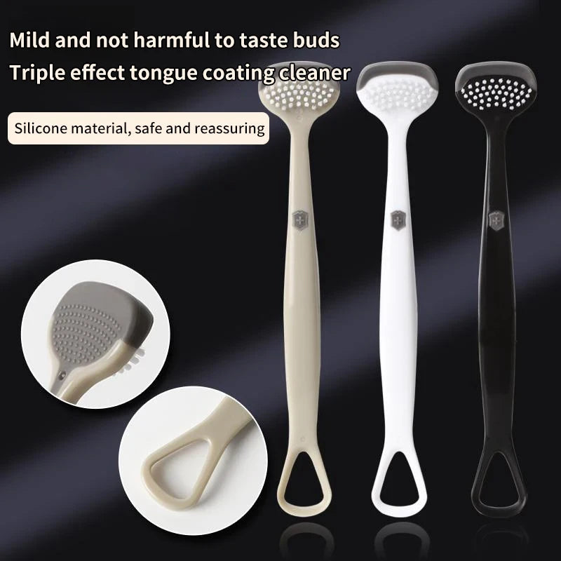 Triple Effect Tongue Scraper